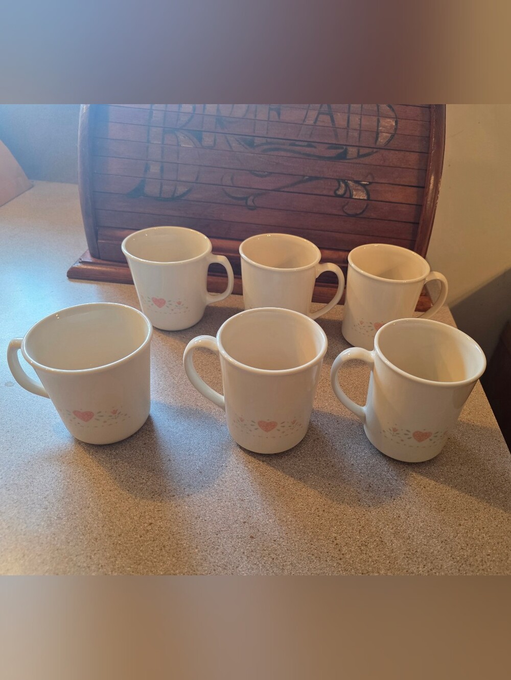 Corelle Forever Yours Mugs - Set of 6